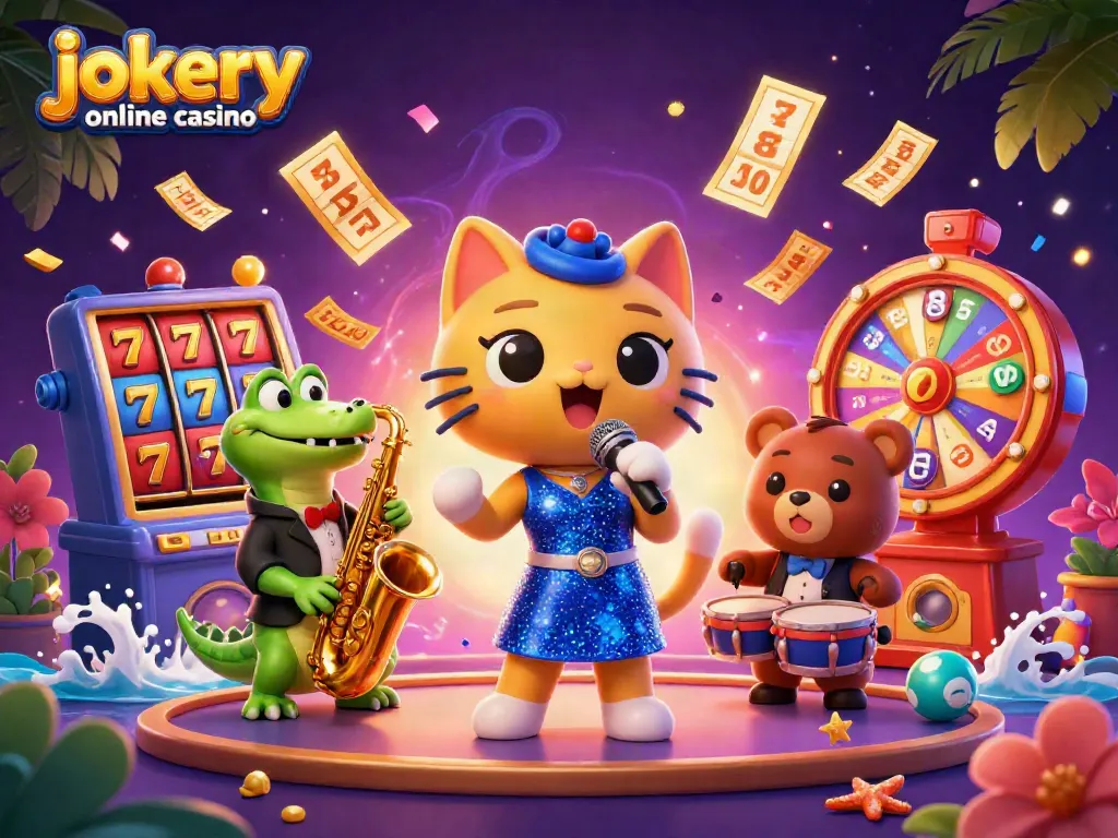 Experience the excitement at jokery online casino with vibrant characters and dynamic games.