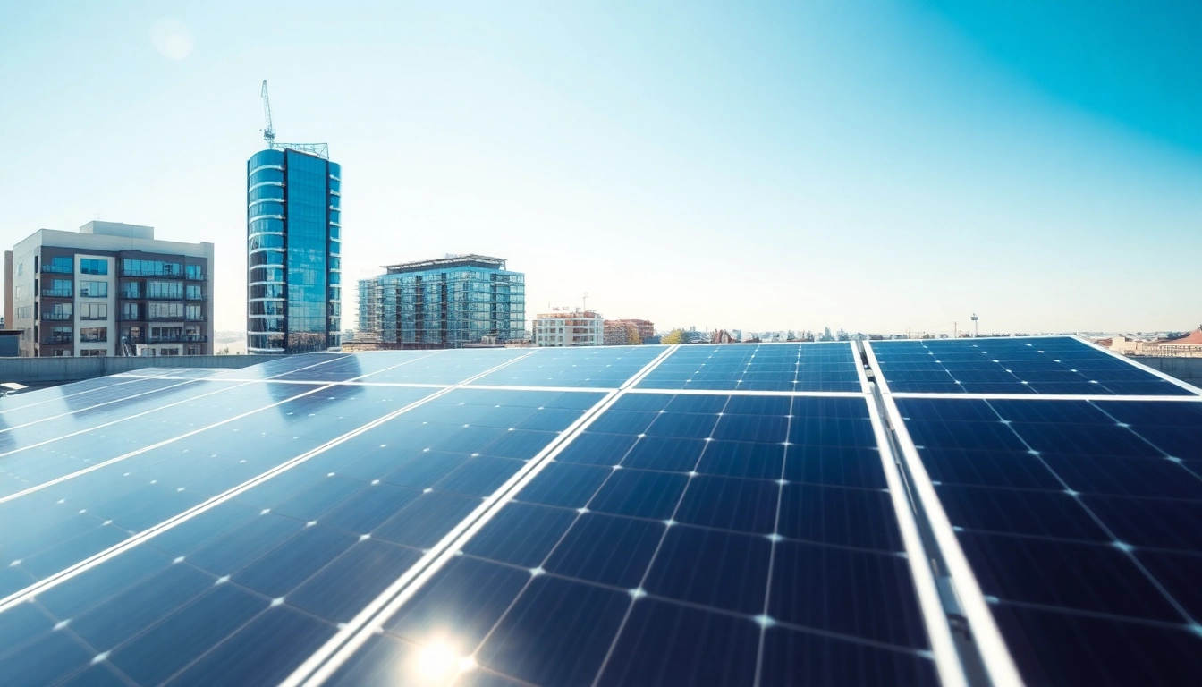 Efficient Pv anlagen wien on rooftops in Vienna showcasing urban sustainability.