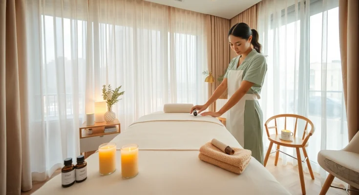 편안하고 아늑한 가정 환경에서 전문 치료사가 함께하는 평택출장마사지 서비스 구성
